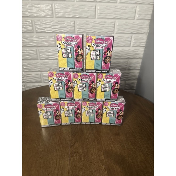 Disney Other - Lot Of 9 New Disney Doorables Academy - Surprise Lockers - NIB Sealed